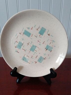 Vintage 1950's Heavenly Days Salad Plate